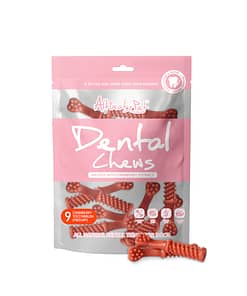 Altimate Pet Infused with Cranberry Dental Chews - Toothbrush Treats for Dog 150g (2 Sizes) - Medium 9pcs