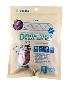 Forcans Dental Stick - Blueberry for Dogs 220g (2 Sizes)