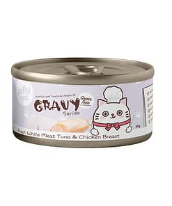 Jollycat Fresh White Meat Tuna & Chicken Breast Canned Food for Cats 80g