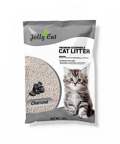 Jollycat Bentonite Cat Litter - Charcoal 10L