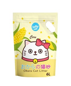 Jollycat Okara Cat Litter – Corn 6L