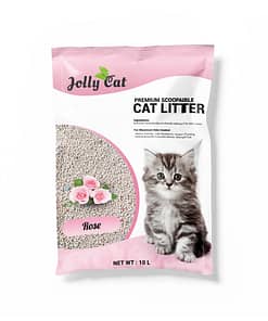 Jollycat Bentonite Cat Litter – Rose 10L
