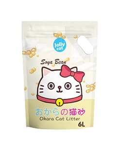 Jollycat Okara Cat Litter – Soya Bean 6L