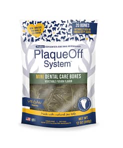 Swedencare ProDen PlaqueOff Mini Dental Bones - Vegetable Fusion for Dogs 340g