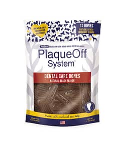 Swedencare ProDen PlaqueOff Dental Bones - Natural Bacon for Dogs 482g