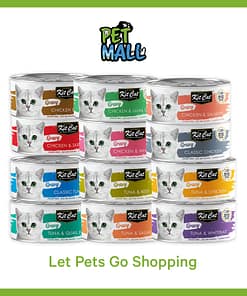 [Any 24 for $23.50] Kit Cat Gravy Wet Cat Food 70g Smart Bundle