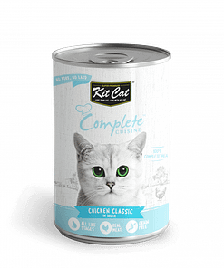 Kit Cat Complete Cuisine Canned Wet Cat Food (Chicken Classic) in Broth