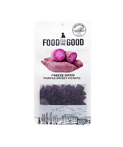 Food For The Good Freeze Dried Purple Sweet Potato Cat & Dog Treats 100g
