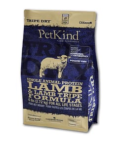 PetKind Single Animal Protein Lamb & Lamb Tripe Grain Free Dry Dog Food