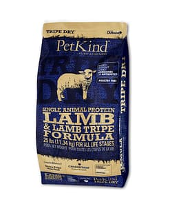 PetKind Single Animal Protein Lamb & Lamb Tripe Grain Free Dry Dog Food