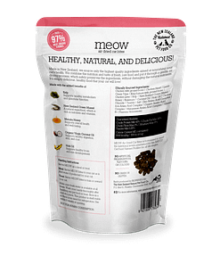 Meow Air Dried Chicken & Salmon Cat Treat 100g