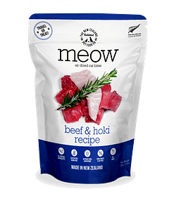 MEOW Air Dried Beef & Hoki Cat Treat 100g
