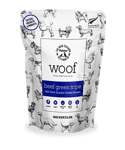 WOOF Freeze Dried Beef Green Tripe Dog Treat