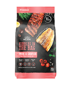 Absolute Holistic Kibbles in the Bag Pork & Codfish Dry Dog Food (2 Sizes)