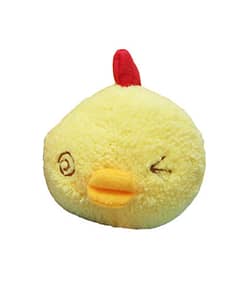 Petz Route Yellow Chicken Plushie Dog Toy