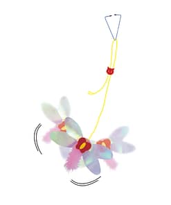 Petz Route Hanging Butterfly Cat Toy