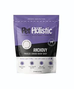 Pet Holistic Freeze Dried Raw Dog Food Anchovy Patties 14oz