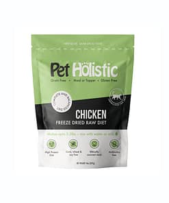 Pet Holistic Freeze Dried Raw Cat Food Chicken Patties 14oz