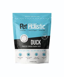 Pet Holistic Freeze Dried Raw Dog Food Duck Patties 14oz