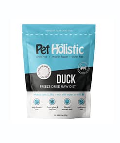 Pet Holistic Freeze Dried Raw Cat Food Duck Patties 14oz