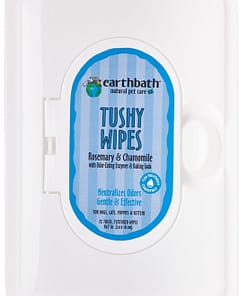 Earthbath Dog Tushy Grooming Wipes For Dogs (72 pcs)