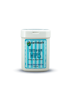 Earthbath Tooth & Gum Wipes For Pets