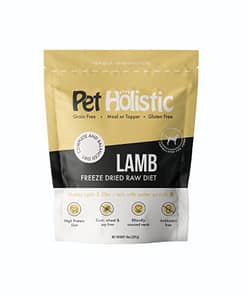 Pet Holistic Freeze Dried Raw Dog Food Lamb Patties 14oz