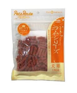 Petz Route Lamb Twisted Sticks Dog Treat 180g