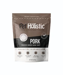 Pet Holistic Freeze Dried Raw Dog Food Pork Patties 14oz