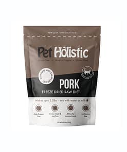 Pet Holistic Freeze Dried Raw Cat Food Pork Patties 14oz