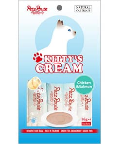 Petz Route Kitty’s Cream Chicken & Salmon Cat Treats