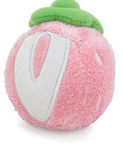 Petz Route Pink Strawberry Plush Dog Toy