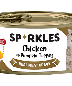 Sparkles Colours Chicken with Pumpkin Canned Wet Cat Food 70g