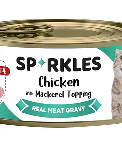 Sparkles Colours Chicken with Mackerel Canned Wet Cat Food 70g