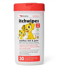 Petkin Itch Wipes for Dog and Cat (30ct)