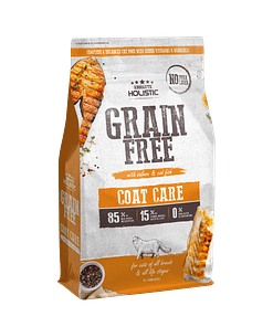 Absolute Holistic Grain Free Dry Cat Food - Coat Care 3lbs