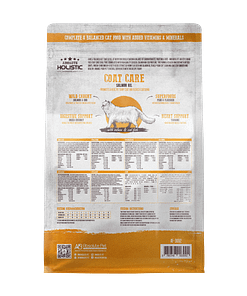 Absolute Holistic Grain Free Dry Cat Food - Coat Care 10lbs