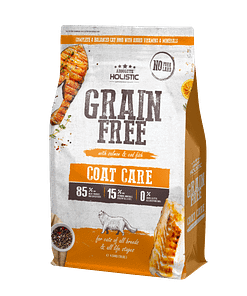 Absolute Holistic Grain Free Dry Cat Food - Coat Care 10lbs
