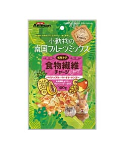 Dried Pineapple, Papaya & Mango Fruit Treats for Small Animals 100g