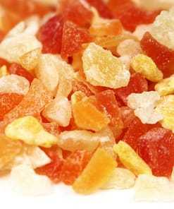 Dried Pineapple, Papaya & Mango Fruit Treats for Small Animals 100g