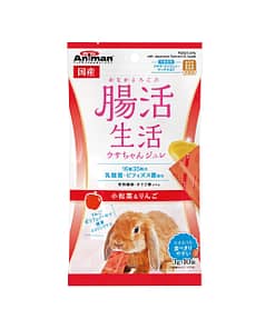 Animan Rabbit Jelly with Japanese Spinach & Apple 3g x 10pcs
