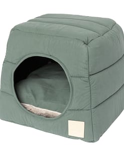 FuzzYard Life Cat Cubby - Myrtle Green