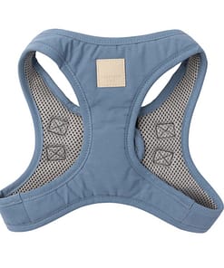 FuzzYard Cotton Step-in Dog Harness French Blue