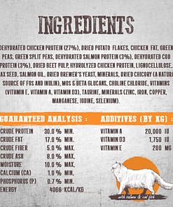 Absolute Holistic Grain Free Dry Cat Food - Coat Care