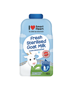 Smartheart Fresh Sterilised Goat's Milk For Cats & Dogs (Pouch) 70ml