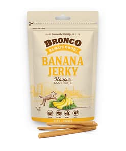 Bronco Jerky Banana Dog Treats