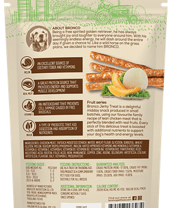 Bronco Jerky Melon Dog Treats 70g