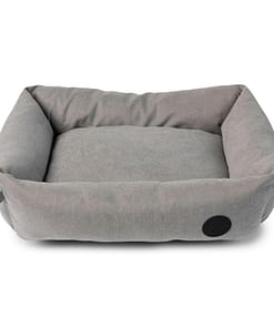 FuzzYard Lounge Pet Bed Stone Grey