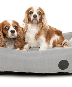 FuzzYard Lounge Pet Bed Stone Grey