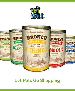 Bronco Olio Wet Dog Food 390g